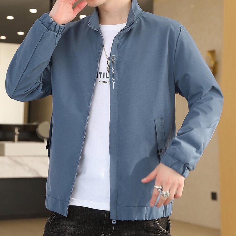 Casual Jacket Men Baseball Uniform Trendy Top Clothes - Sophinity